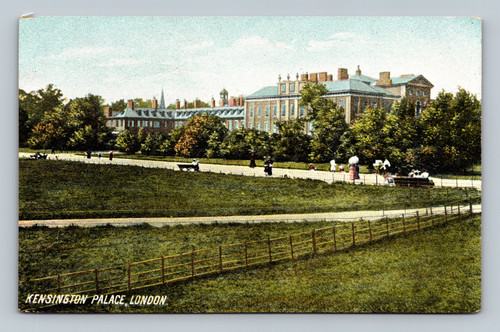 Kensington Palace London postcard by P. P. & P. C.