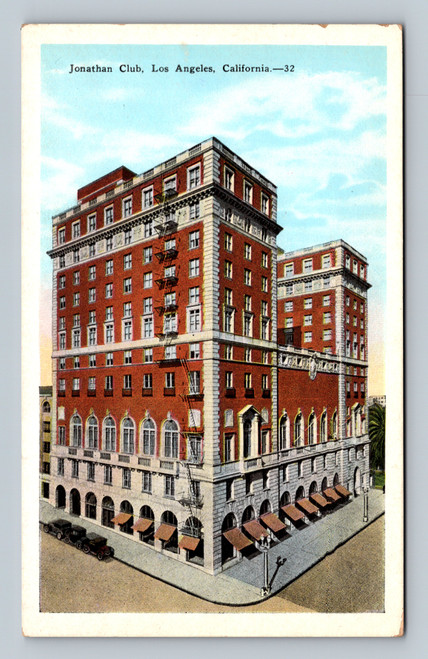 Jonathan Club building in Los Angeles California
