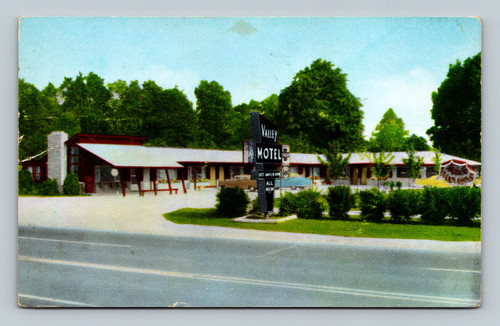Valley Motel and Dining Room exterior with amenities in Terre Haute Indiana