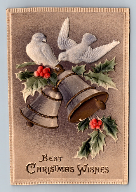 Christmas greeting postcard printed in Germany