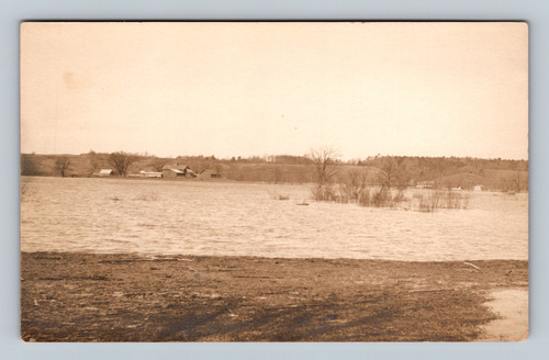 Antique postcard with no visible subject or location