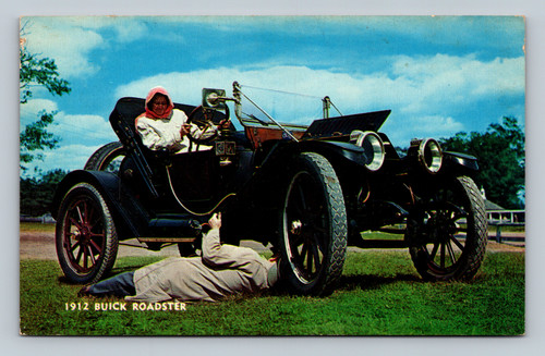 1912 Buick Roadster vintage postcard by Dexter Press