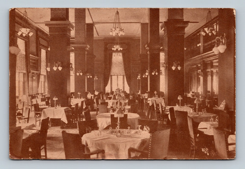 View of Main Dining Room Los Angeles Athletic Club