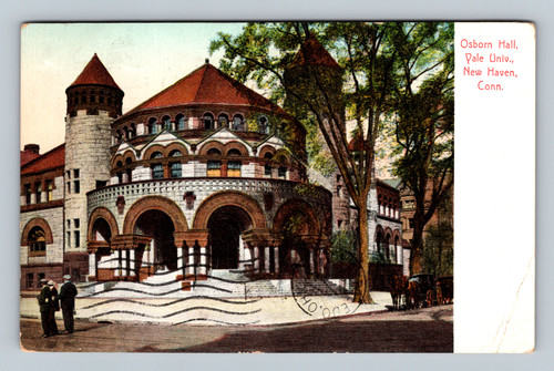Osborn Hall at Yale University New Haven Connecticut postcard