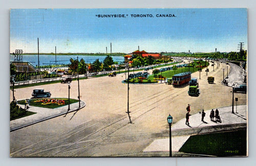 Postcard of Sunnyside, Toronto, Canada by Valentine-Black Co.