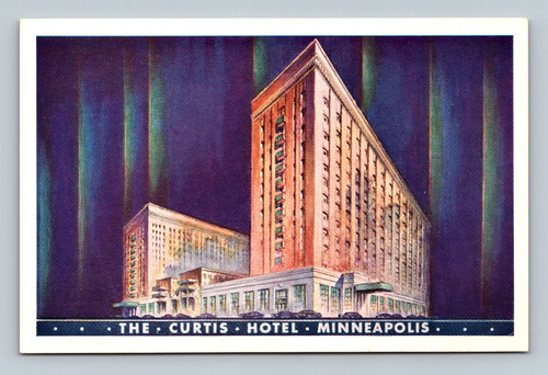 The Curtis Hotel Minneapolis Minnesota Vintage Postcard