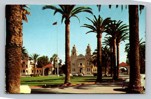 Sherman Institute Indian School Riverside California postcard