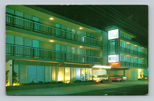 Wharf Motel at Fisherman's Wharf 2601 Mason Street San Francisco postcard
