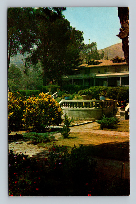 Divine Word Seminary Marygrove building Riverside California postcard
