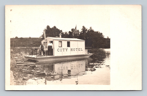 City Hotel vintage postcard