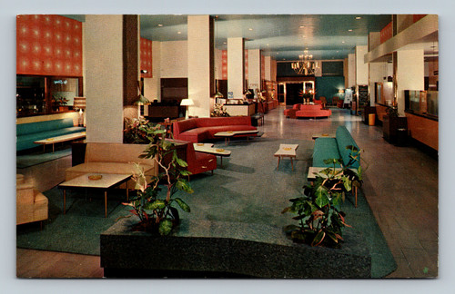 Lobby of the Alexandria Hotel Los Angeles 5th at Spring St