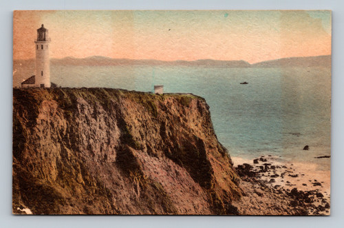 Palos Verdes Ranch Point Vicente Palos Verdes Estates California postcard