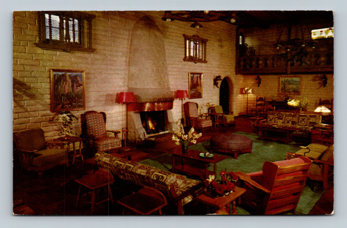 Main lounge at Camelback Inn desert resort near Phoenix Arizona