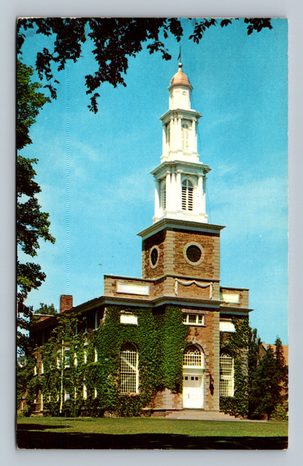 The Chapel at Hamilton College Clinton NY rare three-story church 1828