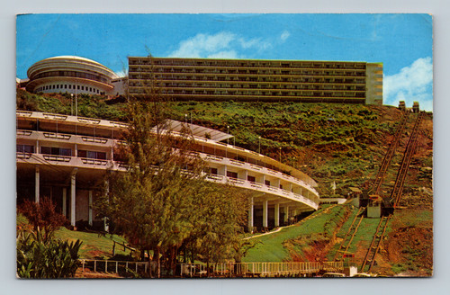 El Conquistador Hotel Las Croabas Fajardo Puerto Rico postcard