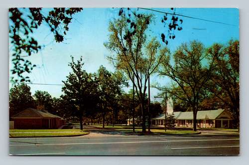 Hampton Park Motel Camden South Carolina Vintage Postcard 1958