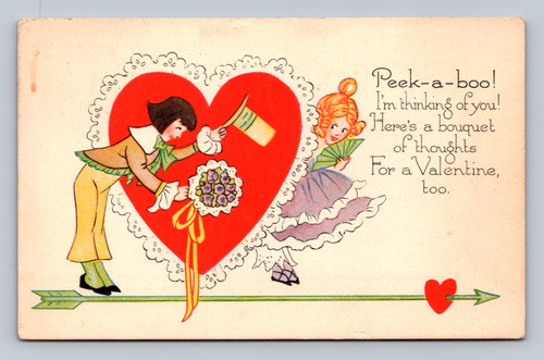 Valentine bouquet illustration greeting card from Rock Hill