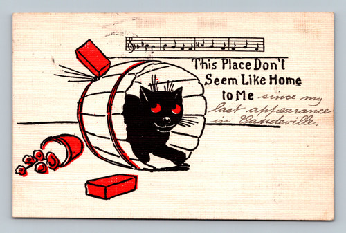 This Place Don't Seem Like Home to Me postcard from Bethel