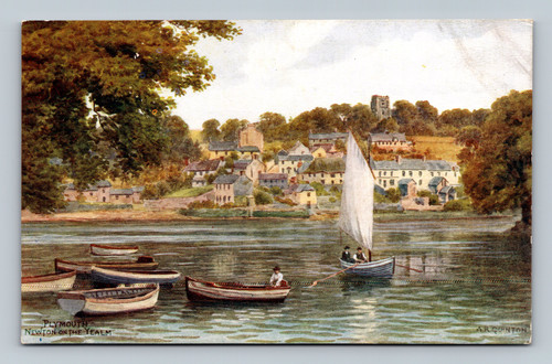 View of Plymouth and Newton on the Yealm by A. R. Quinton