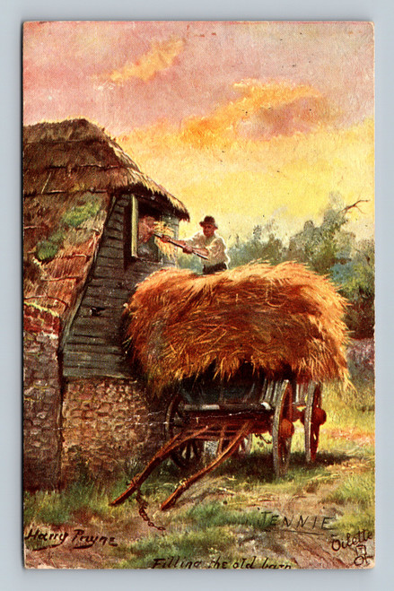 Kentish pastures postcard by Raphael Tuck & Sons
