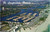 Aerial view of Bahia Mar - yacht basin with Yankee Clipper Hotel in foreground, Ft. Lauderdale