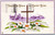 Peace be Thine at Easter Time - Cross, lillies, church scene