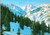 Pyramid  Peak and Maroon Bell Peaks Aspen Highlands Ski Area
