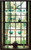 Sandwich Glass Museum  Amber and Green Window