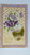 Birthday Greetings purple flowers with gold river scene  (16-8400)
