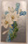 Easter Joy Be With You - Lillies and blue forget-me not embossed (27-16-473)