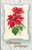 Christmas Greetings embossed pointsettia (27-16-583)