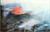 Postcard HI - Kilauea's 1965 East Rift Eruption