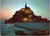 Mont saint-Michel at night