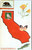 Postcard California State Card by Lucy Turner
