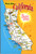 Postcard California map