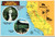 California Map Postcard - Angel's Camp Sutter's Mill