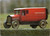 Toy German Reichspost delivery van with driver