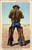 Time to Roll His Own - West Texas Cowboy Rear View