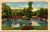 Postcard NY Rochester Willow Pond East Avenue