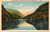 Postcard NY Adirondacks Lower Ausable Lake Keene Valley