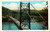 Postcard NY Hudson River Bridge Bear Mountain in Background