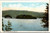 Postcard NY Adirondacks Cedar Island Fourth Lake