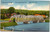 Postcard NY Northville Bridge Sacandaga Reservoir