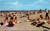 Postcard NY Long Island Vacationland beach scene