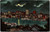 Postcard MD Baltimore Rivew View of Baltimore at night with moon