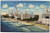 Postcard FL Miami Beach Ocean Front Hotel Barracks Army Air Forces