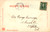 1907 Rotograph "Evening"  Postcard Wood Frame Effect