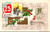 1910 Winsch A Joyful Christmas open book winter scene