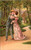 Couple kissing in park