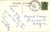 Back of postcard postmarked May 1 1914 Schenevus NY addressed to Broadalbin NY divided back with green one cent stamp.